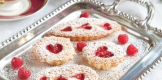 Raspberry-Almond Tea Cakes