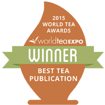 2015 World Tea Awards Winner. Best Tea Publication. World Tea Expo