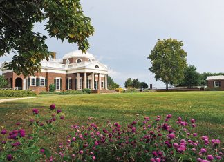The lawn at Monticello