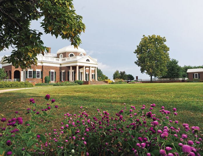 The lawn at Monticello
