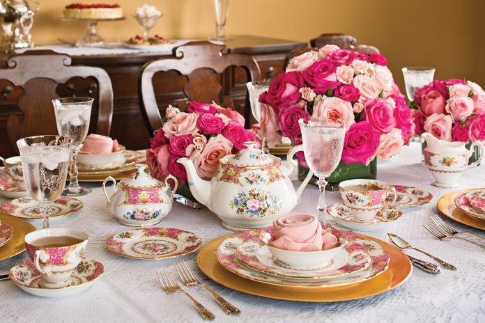 A Rosy Valentine Afternoon Tea