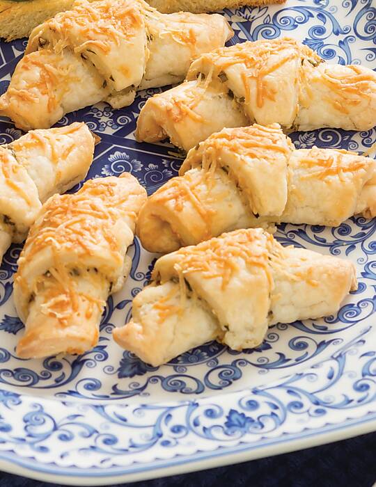 Asiago-Chive Rugelach