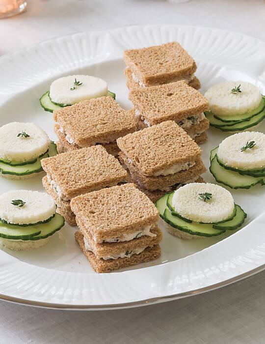 Cucumber-Thyme Sandwiches