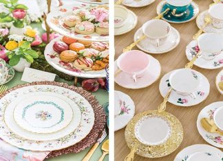Rentable China for Afternoon Tea and More