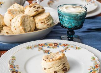 Date, Chive, and Parmesan Scones