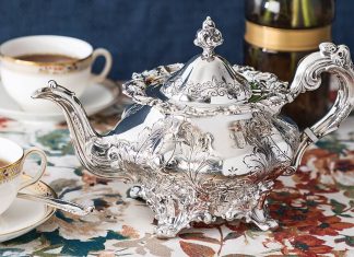 Treasured Teapot: Perennial Adornment