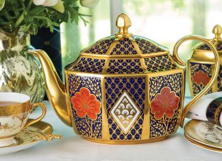 Treasured Teapot: Gilt & Glamour
