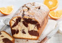 Chocolate-Orange Marble Pound Cake