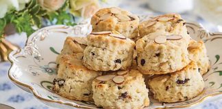 Caraway, Currant, and Almond Scones