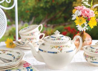 Treasured Teapot: Old English Beauty
