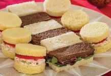 Roast Beef & Horseradish Cream Tea Sandwiches